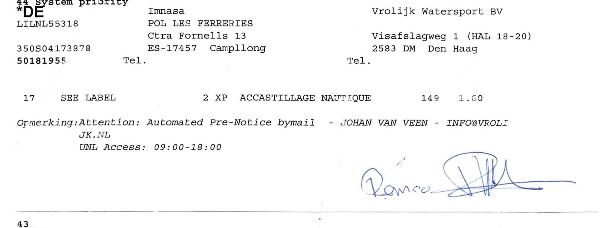 signature