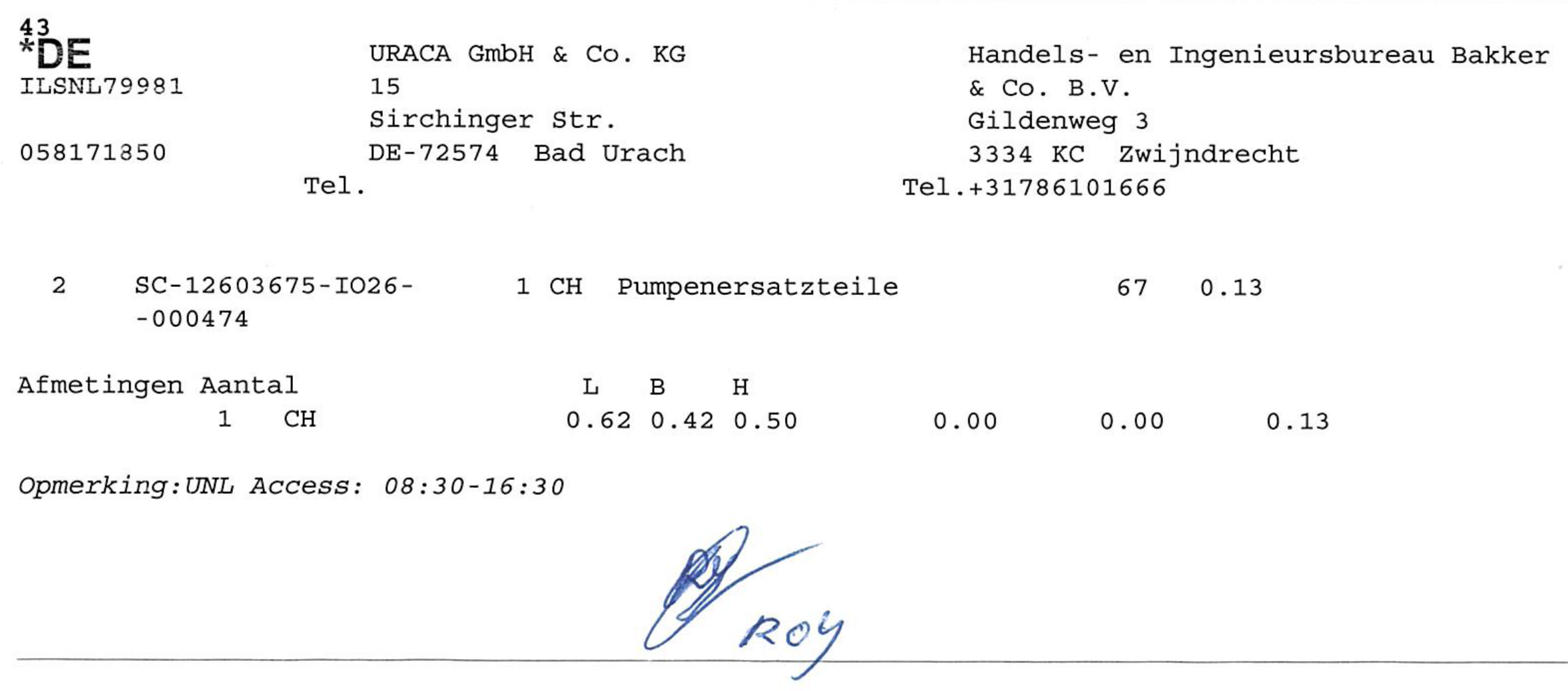 signature